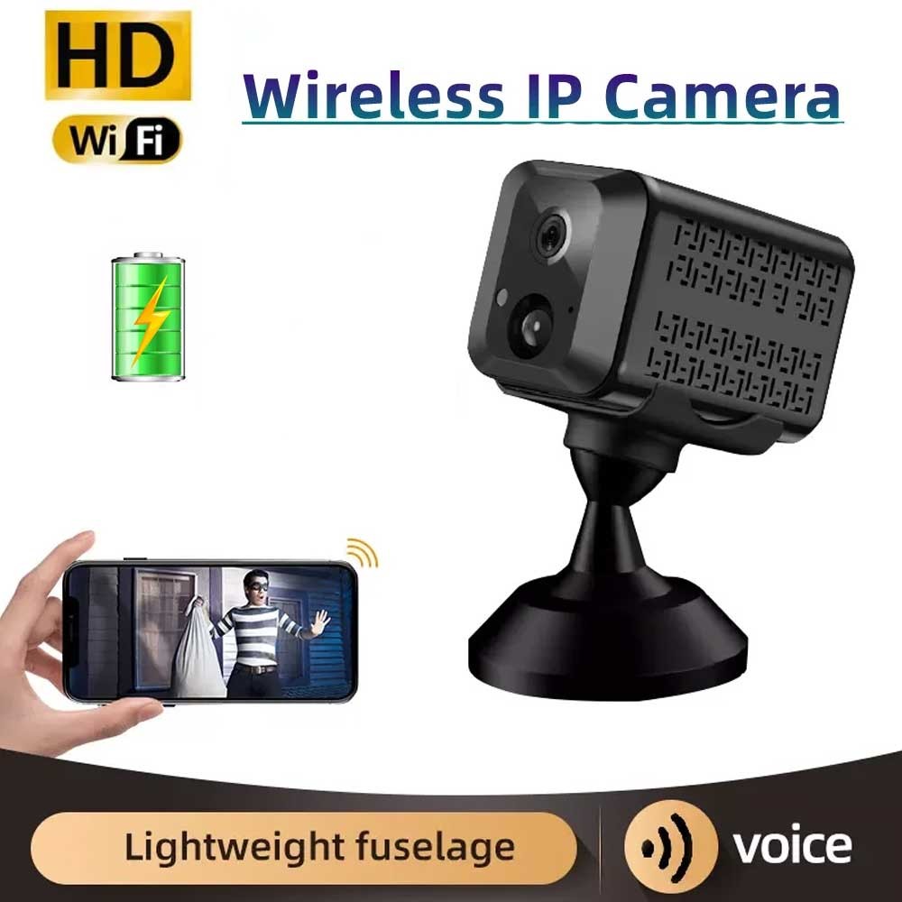 ☮4MP WiFi Mini Camera Small Video Recoder HD 1080P PIR Night Vision ...