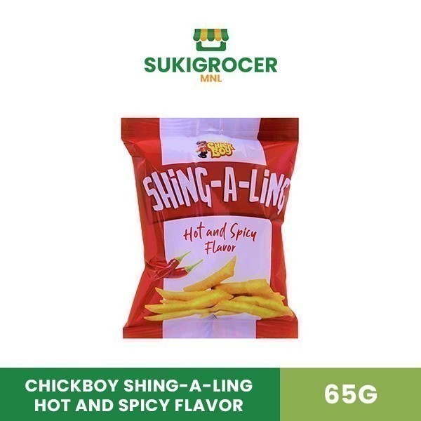 Chickboy Shing-A-Ling Hot And Spicy Flavor 65g | Shopee Philippines