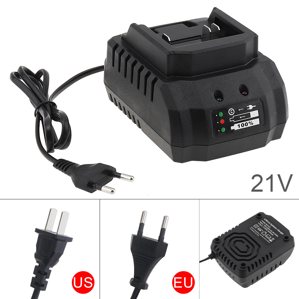 ⊹Suitable 18V 21V 2A Lithium Battery Charger Power Tool Portable High