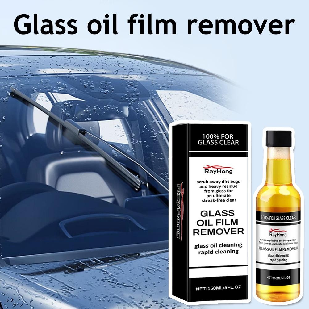⋌New Glass Polishing Compound Car Windshield Oil Film Clear Paste Cream