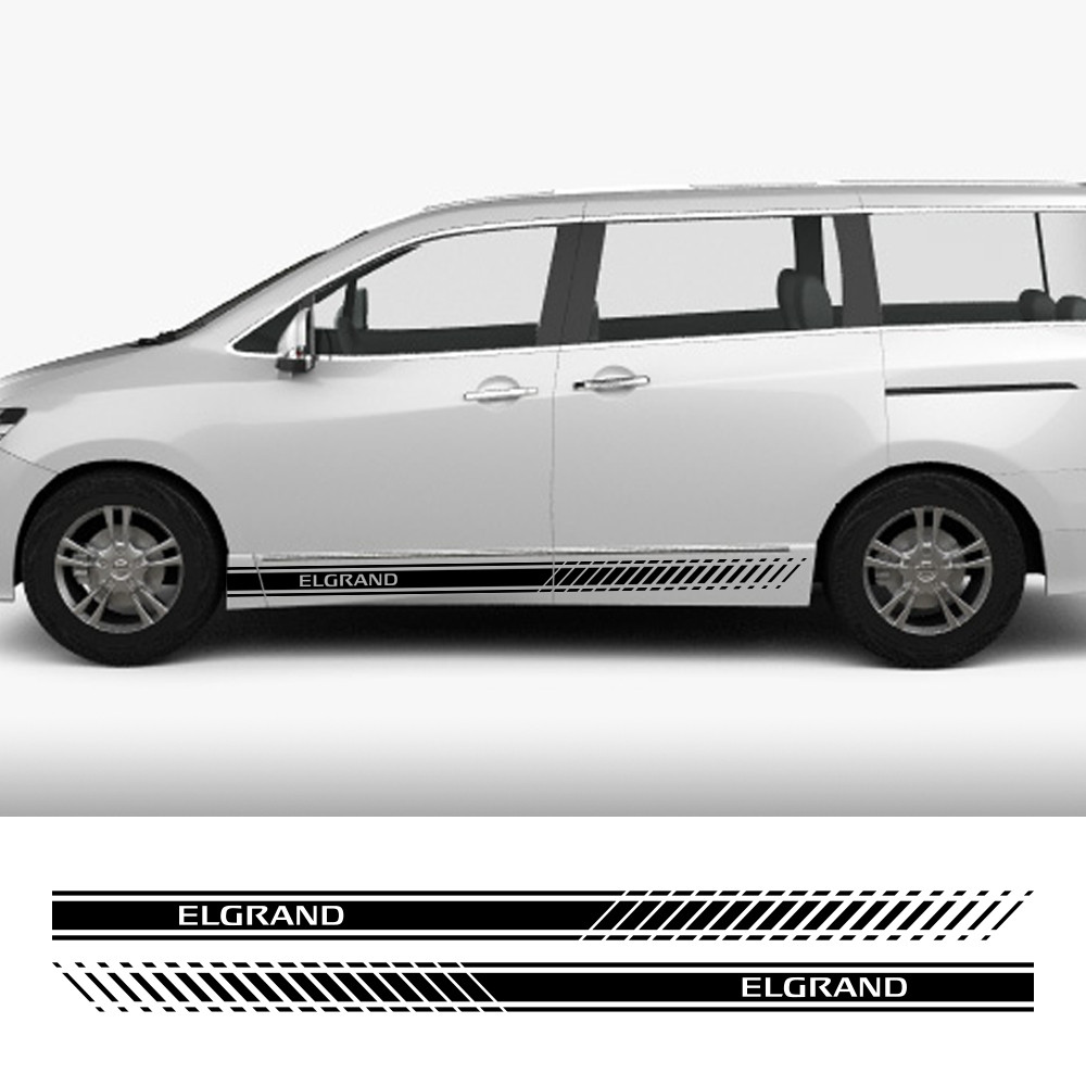 2 pcs Insigne de Lame latérale, PourN-issan Elgrand E50 E51 E52 Voiture