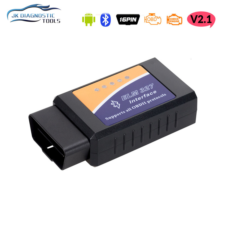 ⚡BT ELM327 V2.1 OBD2 Car Diagnostic Tool ELM 327 V2.1 Code Reader For