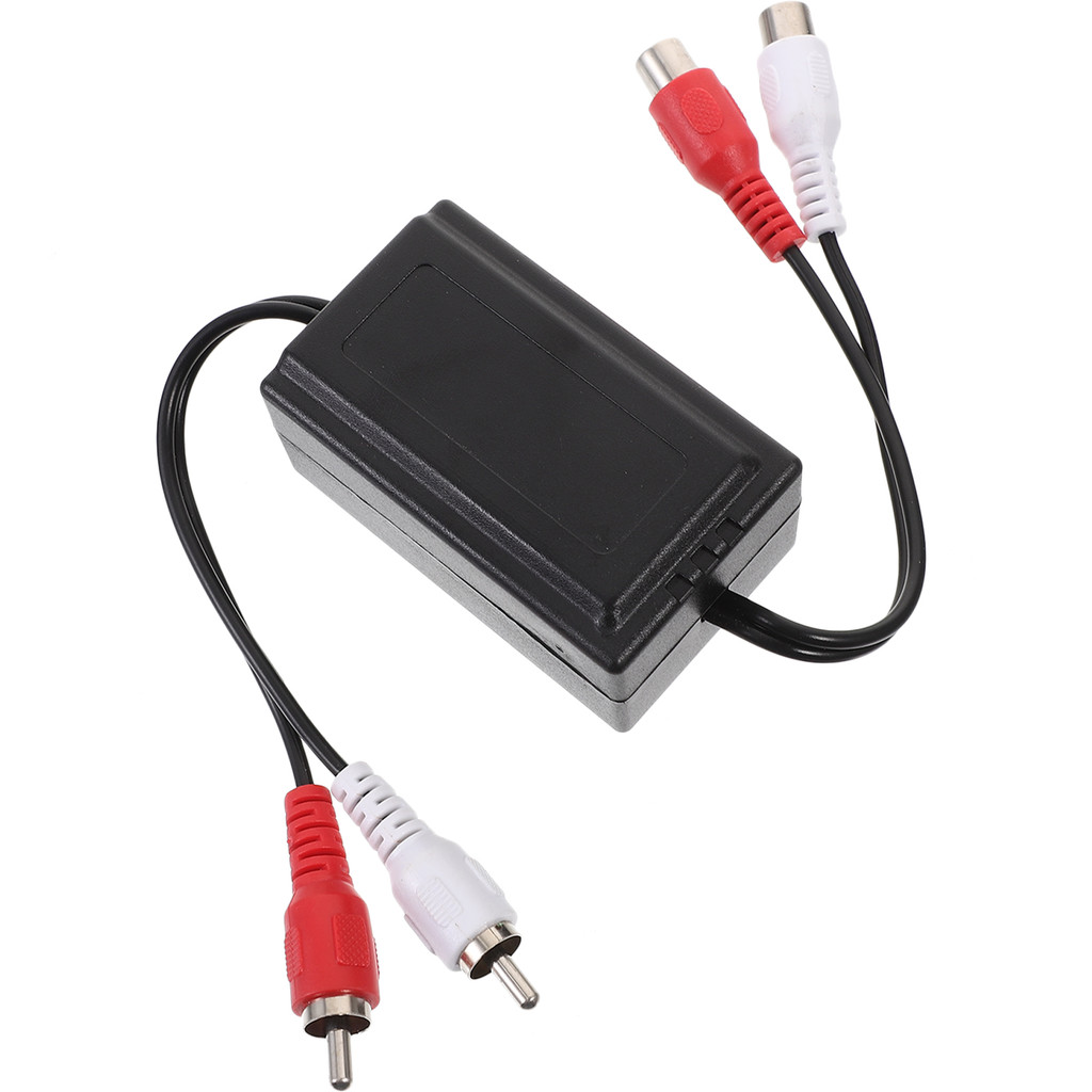 【Car Audio Filter Amplifier Ground Loop Noise Signal Suppressor ...