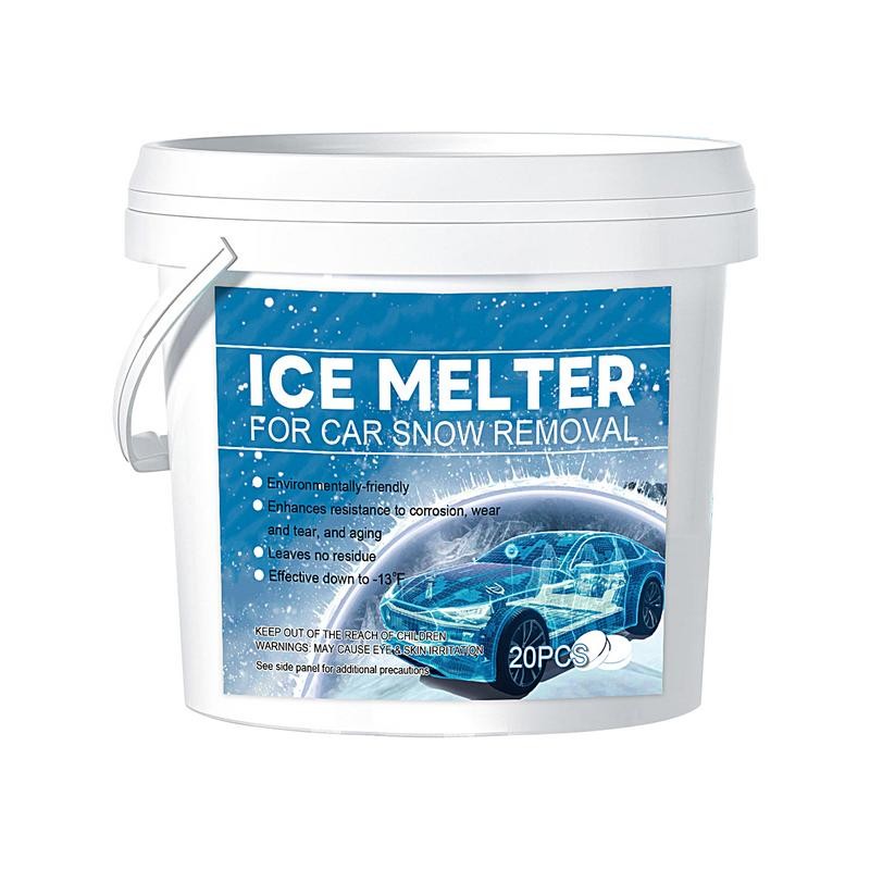 ☮Ice Melt Snow Quick Acting Pet Safe Ice Melter Rock Salt Alternative
