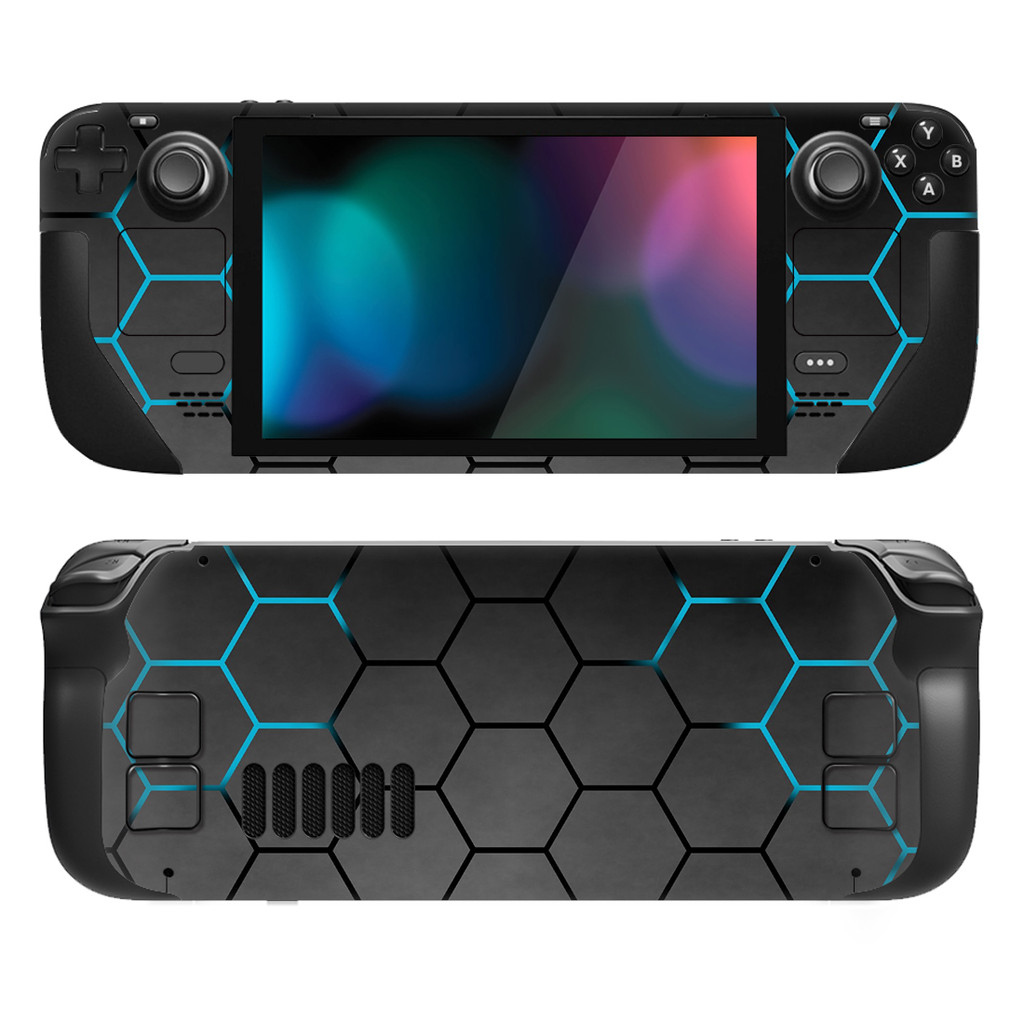Geometry Style Vinyl Sticker For Steam Deck Console Protector Game ...