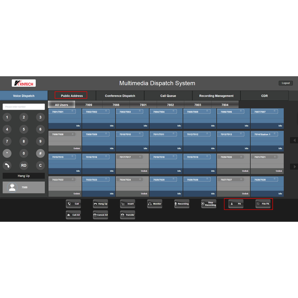 IP PBX Server Core Voice Gateway SIP Unify PABX for Paging and PAGA ...