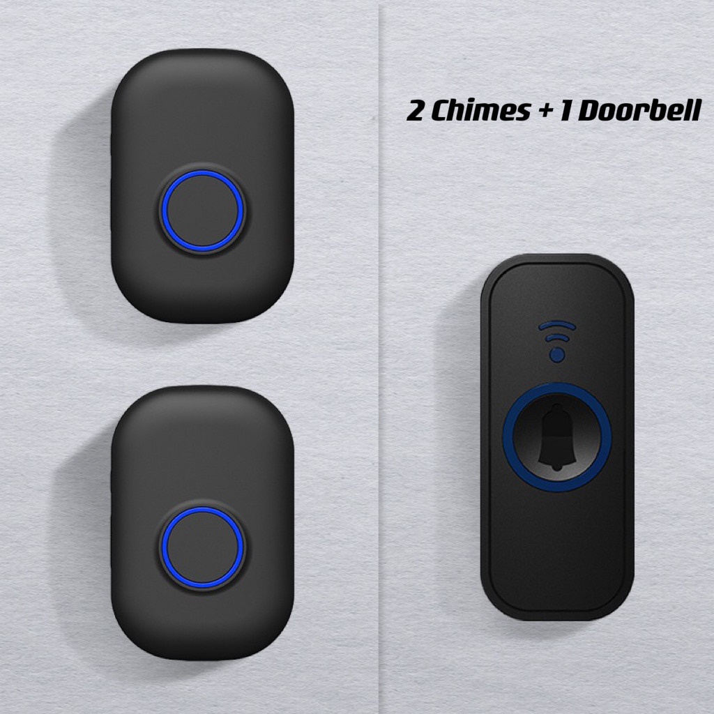 Big House Bell Portable Wireless Doorbell Smart Waterproof
