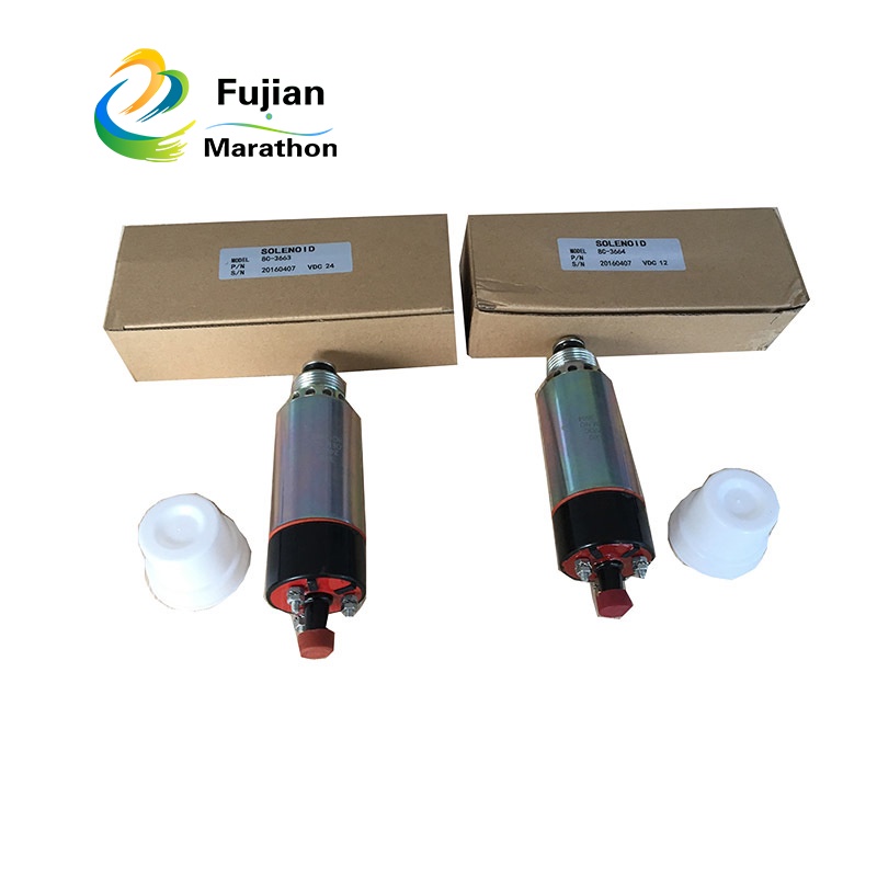 E325B E325C Excavator Flameout Solenoid Valve 8C-3663 8C3663 Stop ...