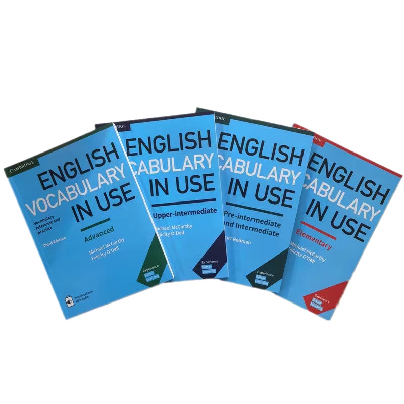 Kelly New Codnew 4 Books Cambridge English Vocabulary Book English 