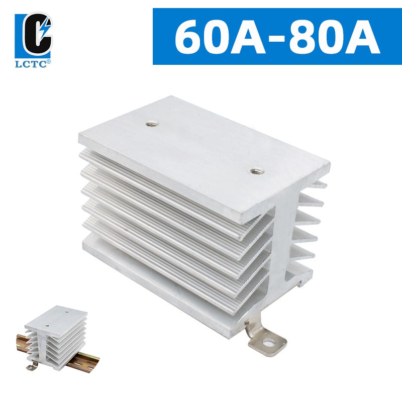 Aluminum Heat Sink For Solid State Relay SSR Small Type Heat Dissipation