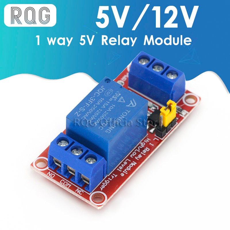5V 12V One 1 Channel Relay Module Board Shield with optocoupler Support ...