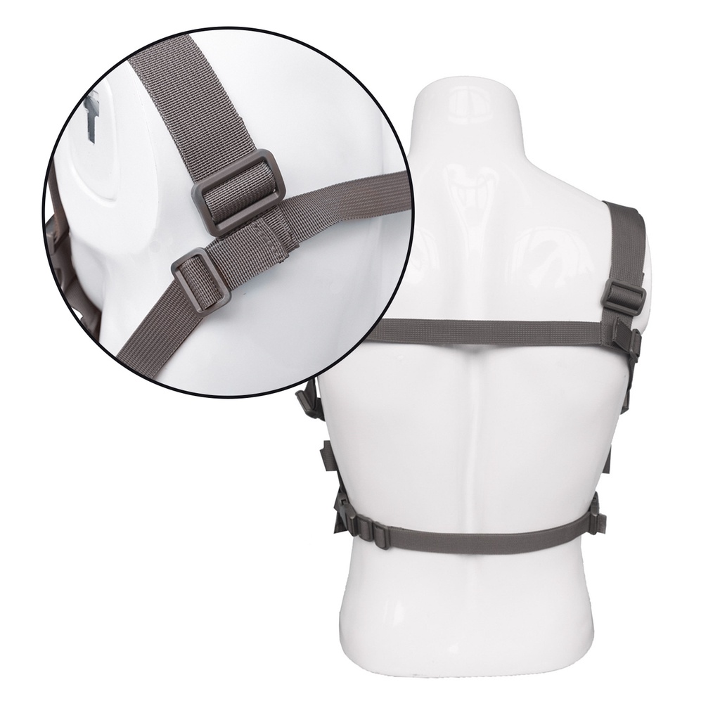 Tactical Molle Chest Rig Vest Gun Holster Platform Front Pack Magazine