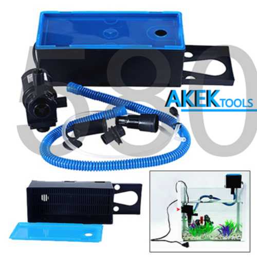 S605 COSMIC RS088A/188A Aquarium Top Filter 10W 650 liters per hour
