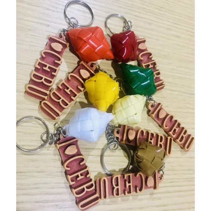 Keychain "Puso" Hanging Rice Cebu (Random Colors) Shopee Philippines