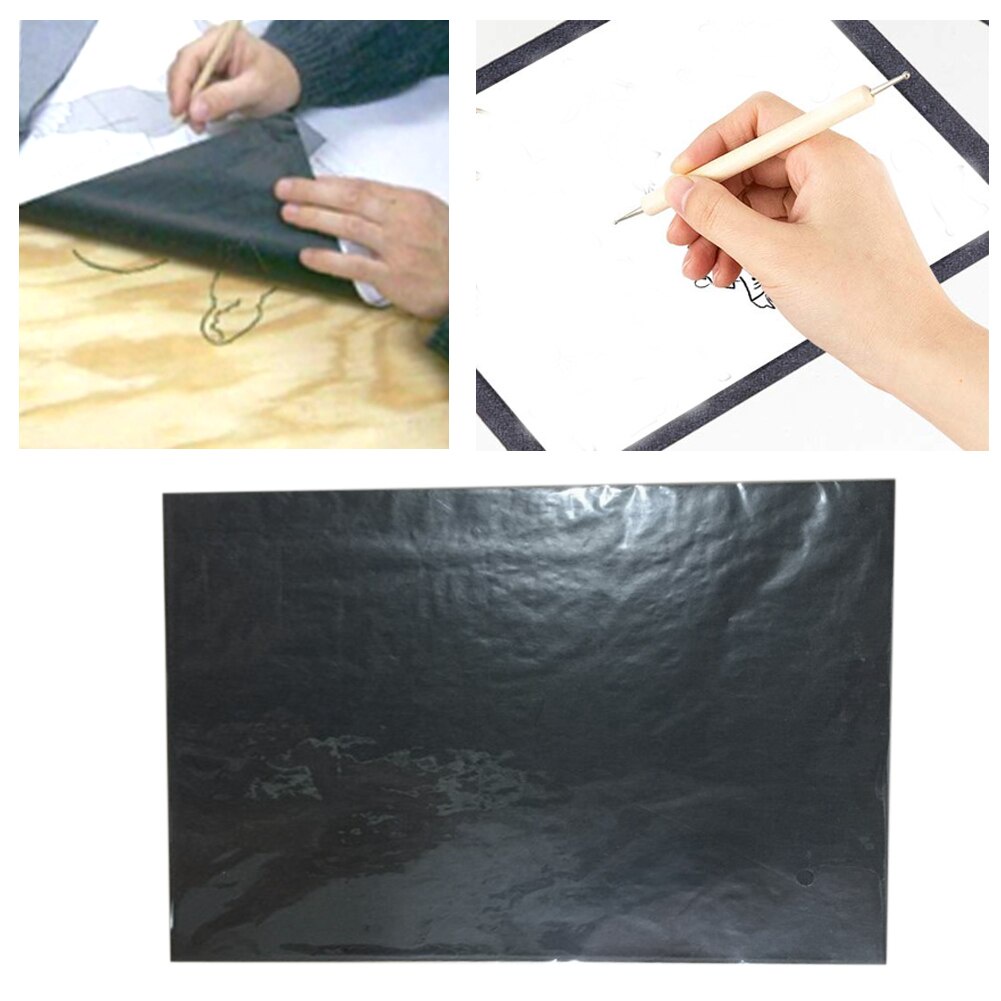 25 Sheets Art Craft Graphite DIY Transfer Tracing Copy Carbon Paper