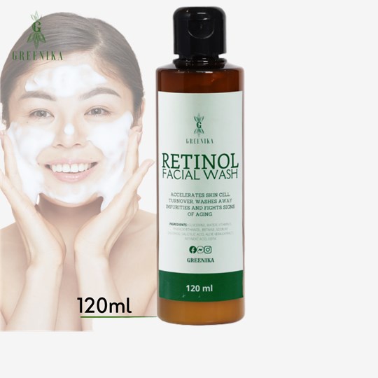 [ RETINOL + SALICYLIC FACIAL WASH ] Greenika Retinol Facial Wash