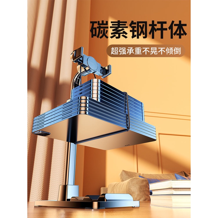 Mobile phone stand, desktop special multicamera overhead shot, tablet