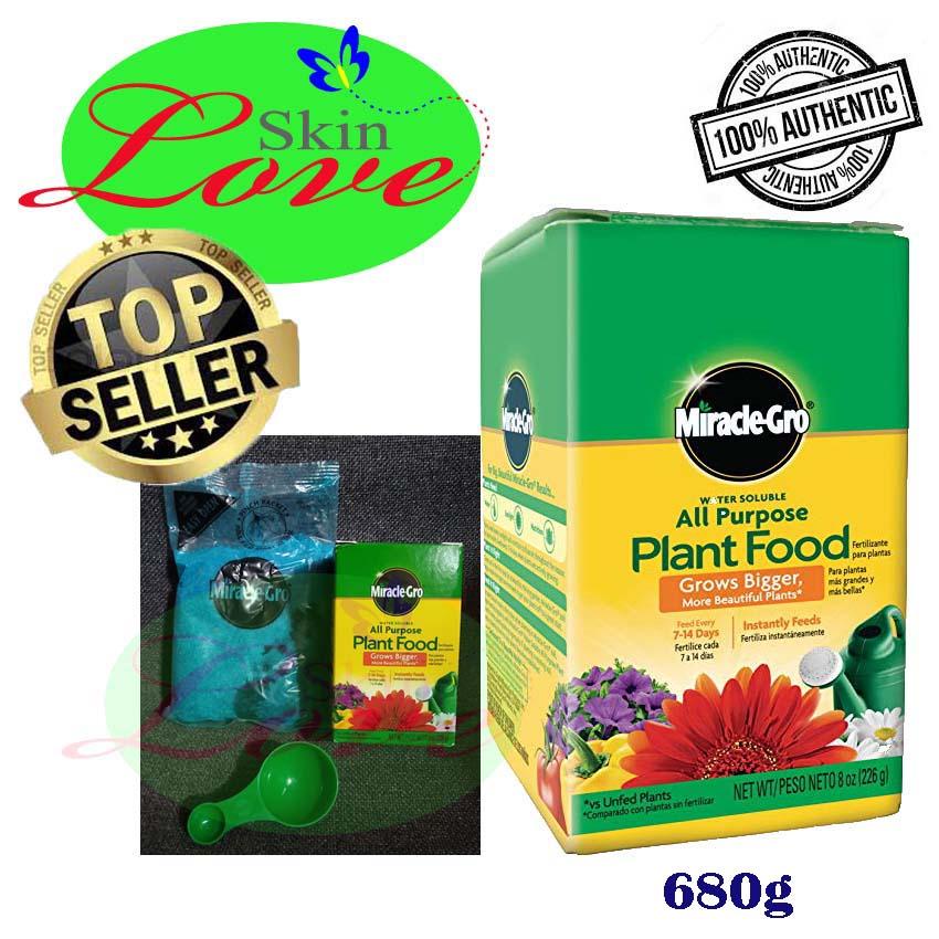 MiracleGro Water Soluble All Purpose Plant Food 680Grams (with Box