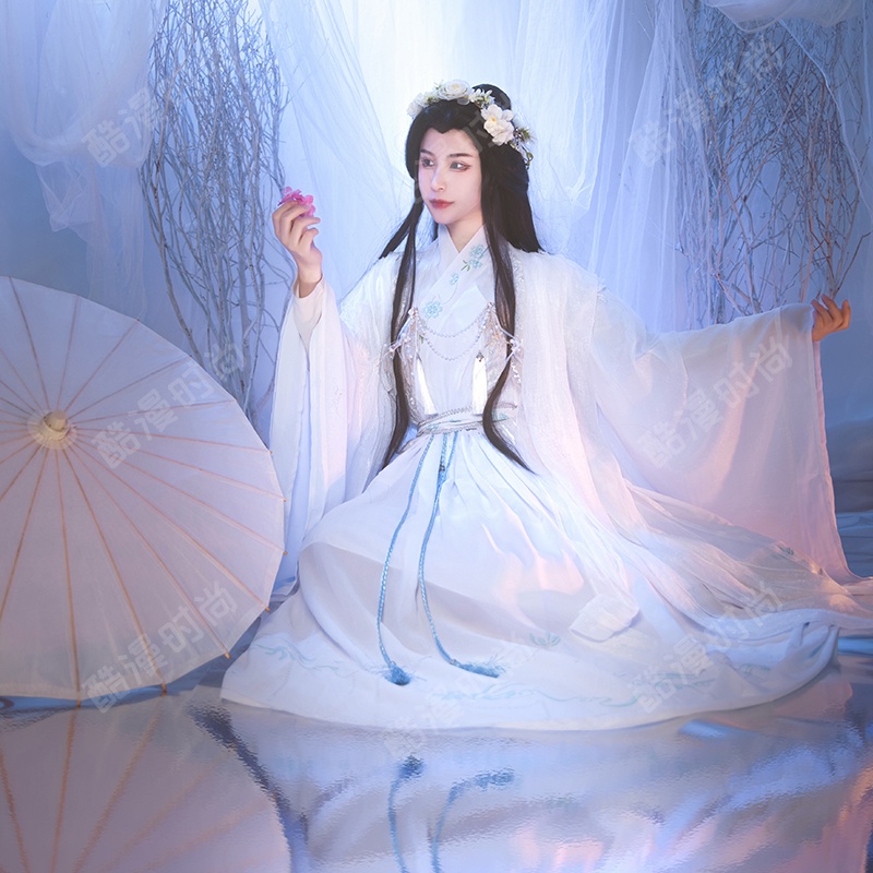 Traditional WearUnisex Xie Lian Cosplay Costume Tian Guan Ci Fu Cosplay ...