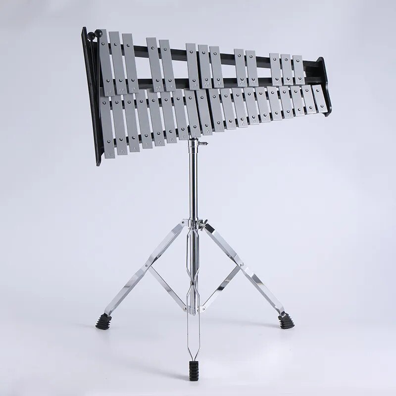 Professional 32 Note Glockenspiel Xylophone Bell Kit Percussion