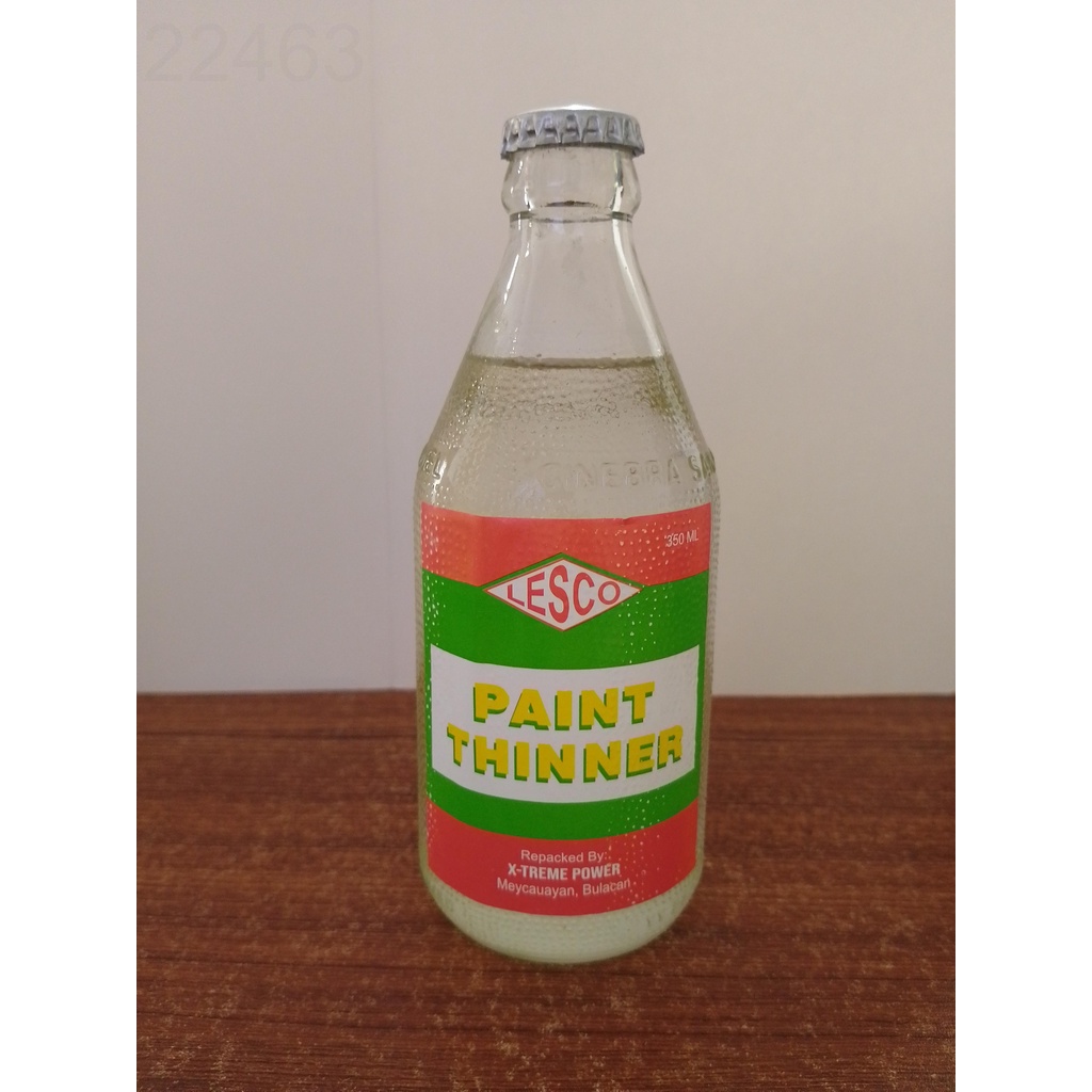 S109 LESCO PAINT , LACQUER AND ACRYLIC THINNER BOTTLE 350 CC