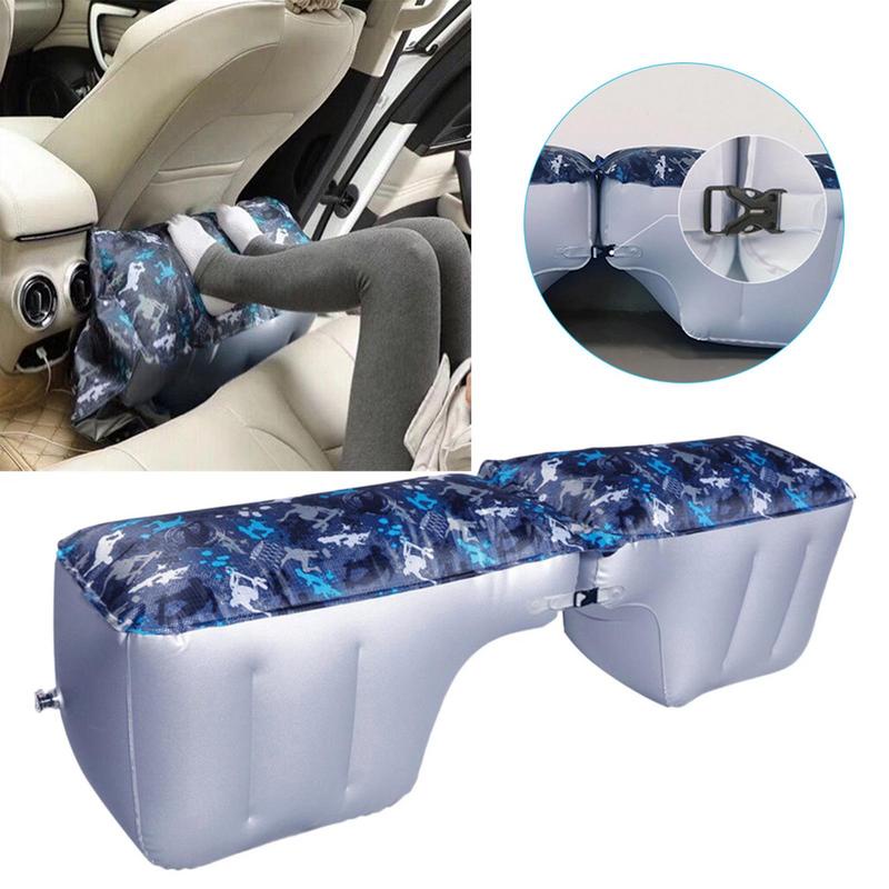 Car Mattress Inflatable Back Seat Gap Pad Printing Air Bed Cushion SUV