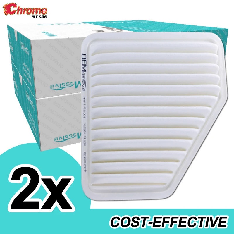 2pc Car Air Filter For Toyota Rav4 Corolla Camry Venza Matrix Avalon