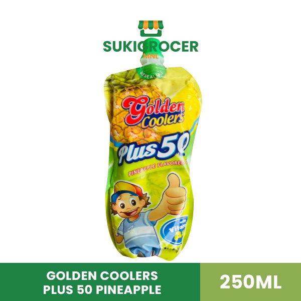 Golden Coolers Plus 50 Pineapple 250ML Shopee Philippines