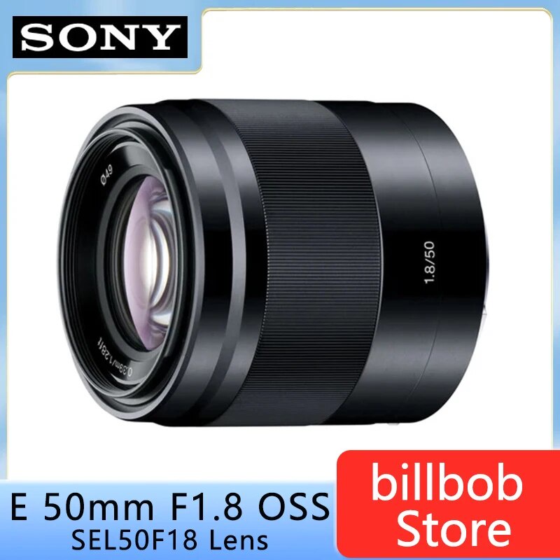 Sony E 50mm F1.8 OSS APSC Frame Standard Prime Lens for Sony A5000