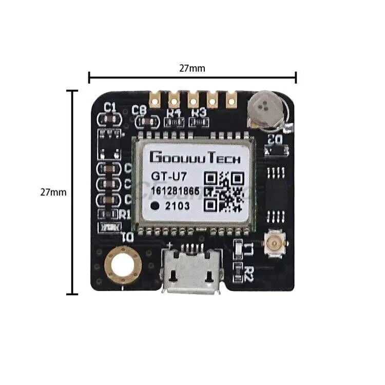 Gt U7 Gps Module Navigation Satellite Positioning Compatible Neo 6m 51 Single Chip Microcomputer 2351