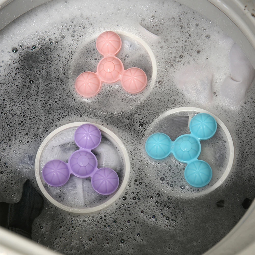 ☮Washing Machine Floating Filter Bag Cleaning Tool Floating Washing