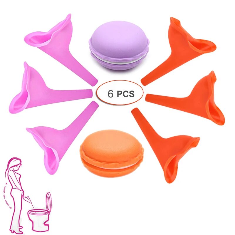 Portable Female Urinal Camping Pee Wee Reusable Urinals Girl Urinating ...