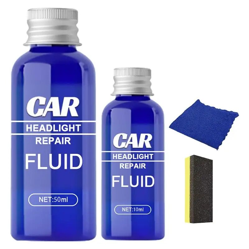 ☁Headlight Polish Liquid Car Headlight Restoration Kit Scratch Remover