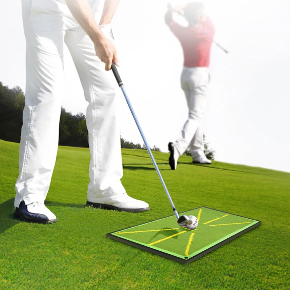 ☮PGM Golf Training Mat Hitting Trajectory Swing Detection Batting