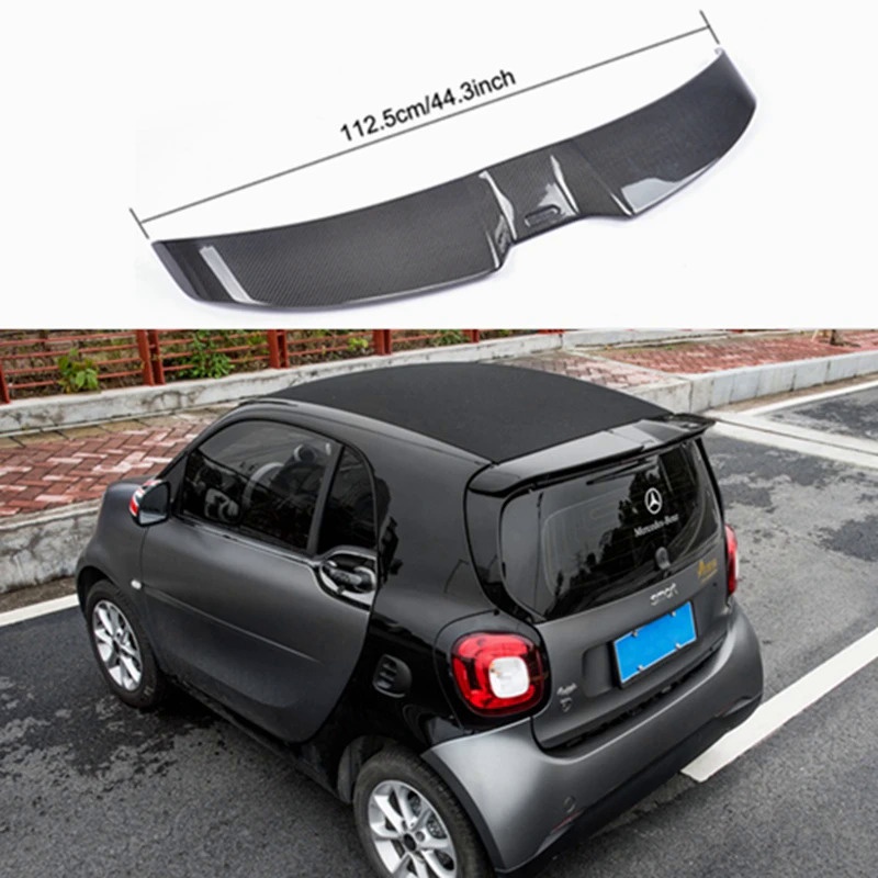 For Mercedes-Benz SMART modified Carl SSon carbon fiber top wing Roof ...