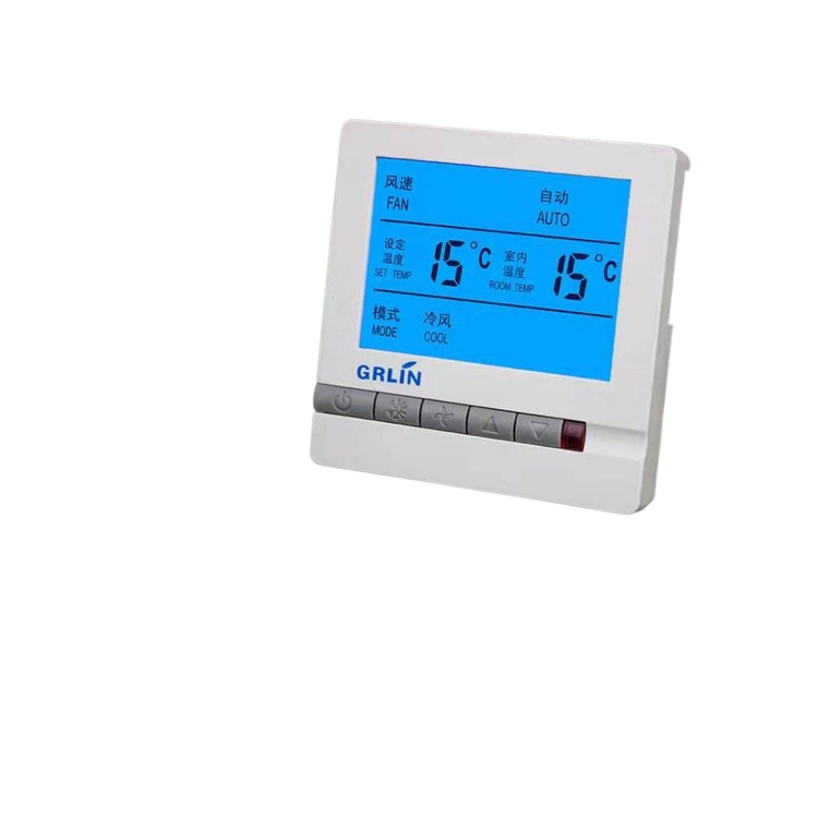 Central air conditioning control panel watercooled threespeed switch