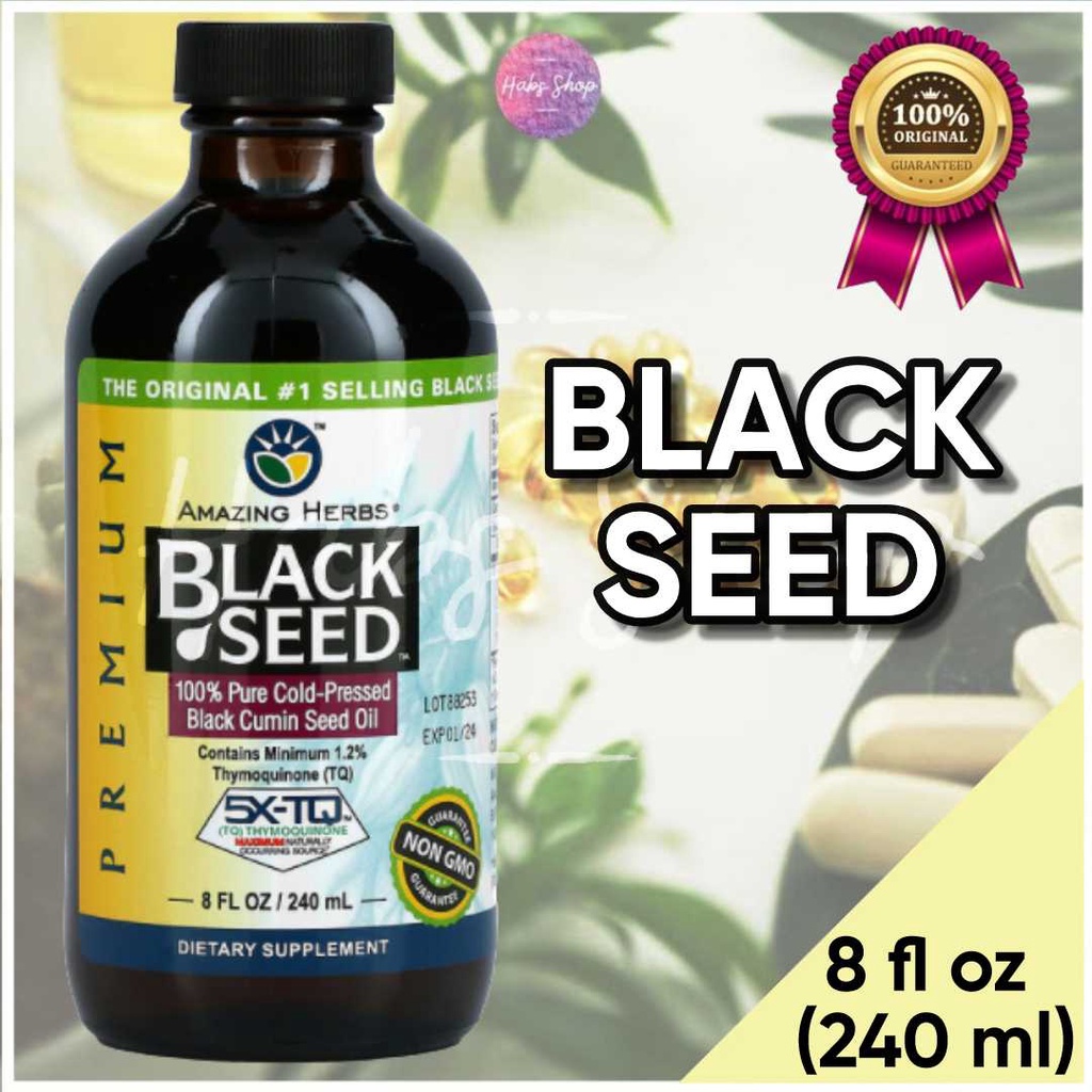 Black Seed Amazing Herbs Black Seed 100 Pure Cold Pressed Black Cumin