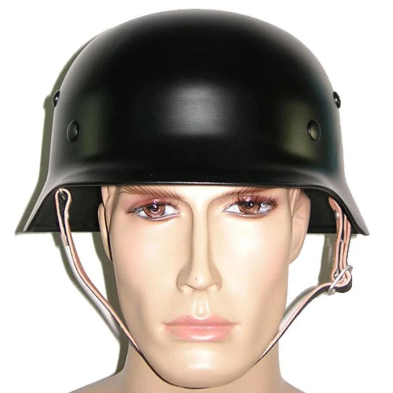 Military WW2 German M35 Steel Tactical Helmet CS World War Outdoor