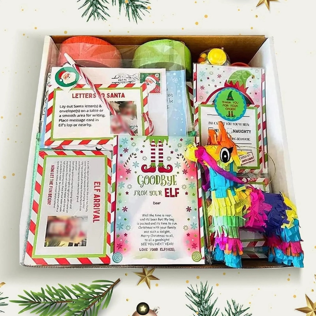 2023 Elf Kit 24 Days of Christmas Fun Elf Activities Elf Props Elf Kits ...