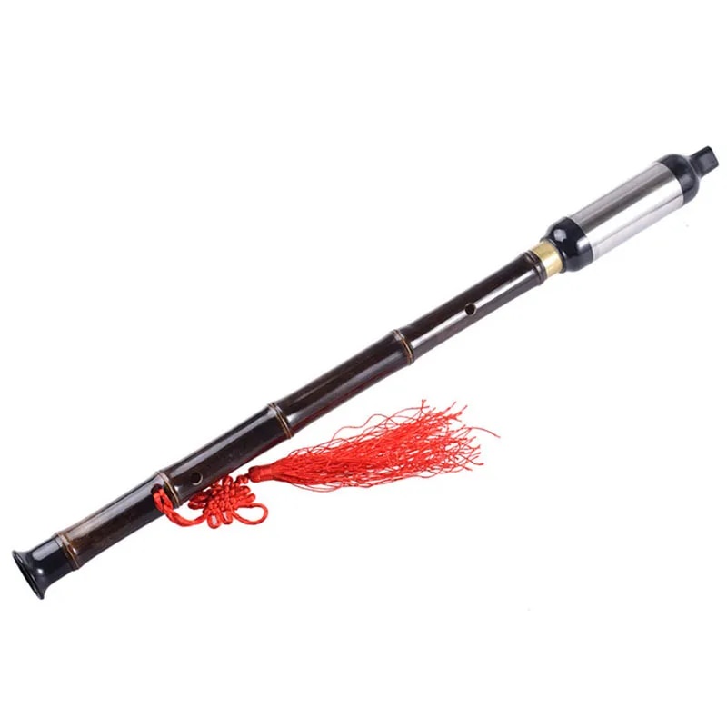⚔Flutes Woodwind Black Bamboo Chinese Yunnan Bawu G Key Pipe Music Instrument ☽ Shopee Philippines