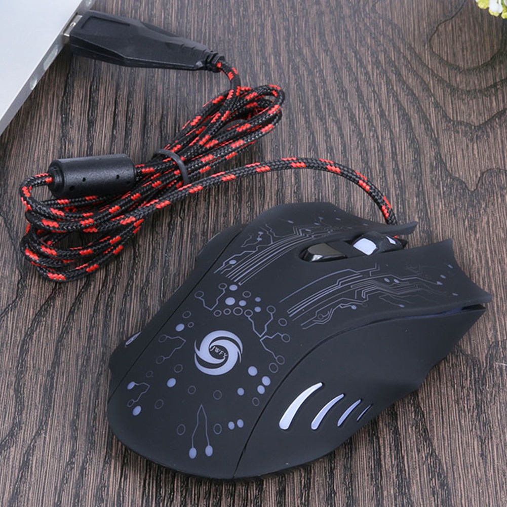3200DPI LED Optical 6D USB Wired Gaming Game Mouse Pro Gamer Mice For ...