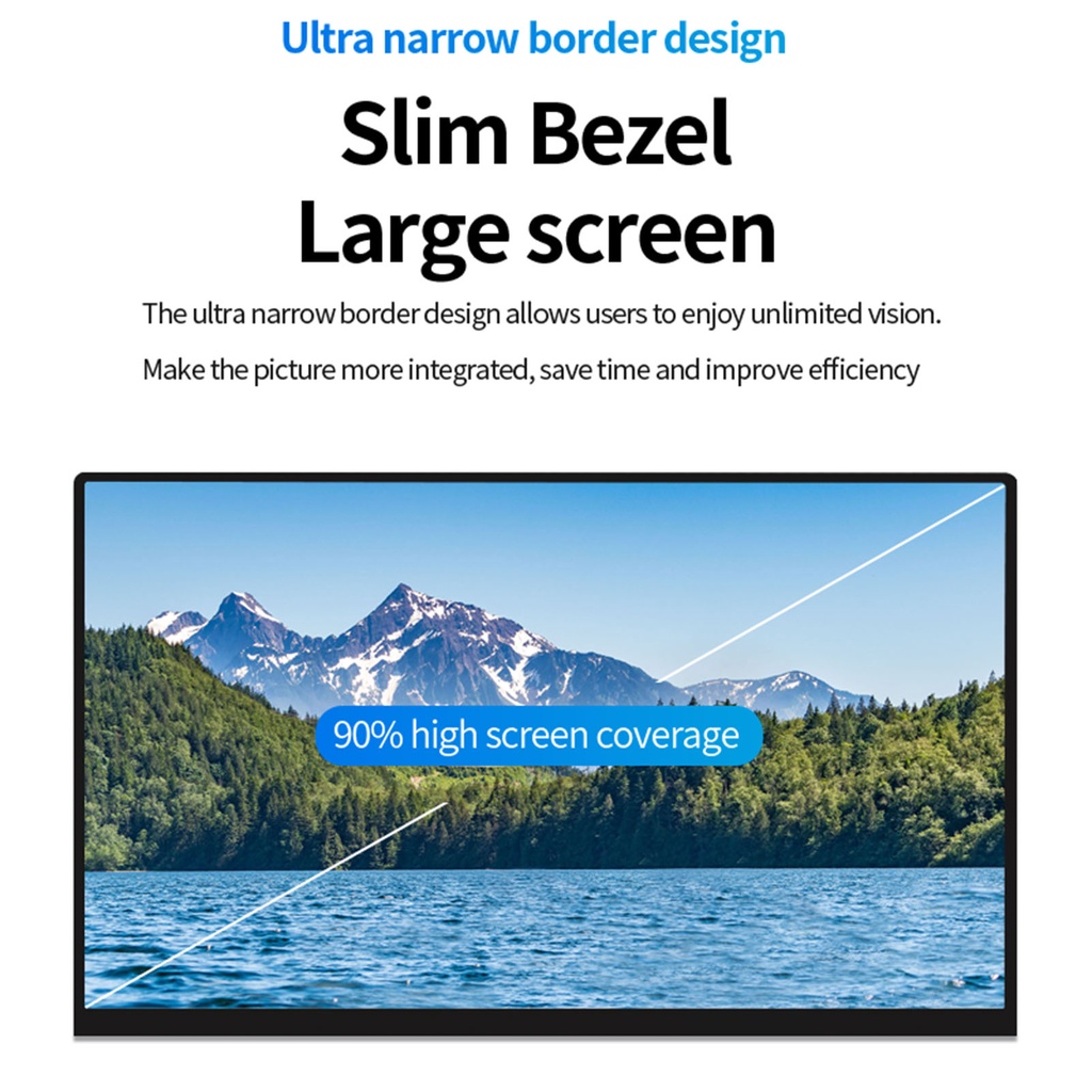 Monitors(14in Tablet Portable Monitor IPS 1080P 178 Degree IPS Portable