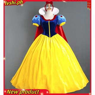 Adult Princess Snow white Fancy Dress Costume Ladies Fairytale 10