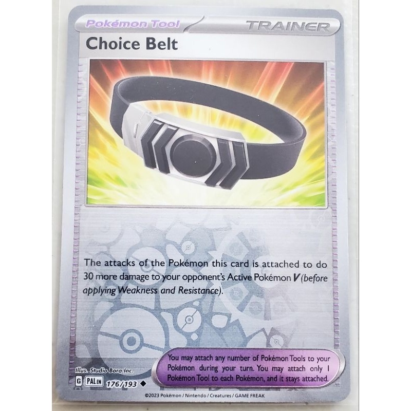 choice belt pokemon card value Choice Belt UR (Gold Rare) 092/067 Battle Region s9a Pokemon Card Japanese  M