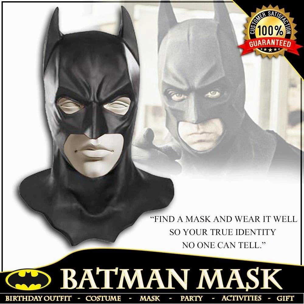 ஐ Super Hero Comics Molded Mask Rubber Strap Best for Parties ...