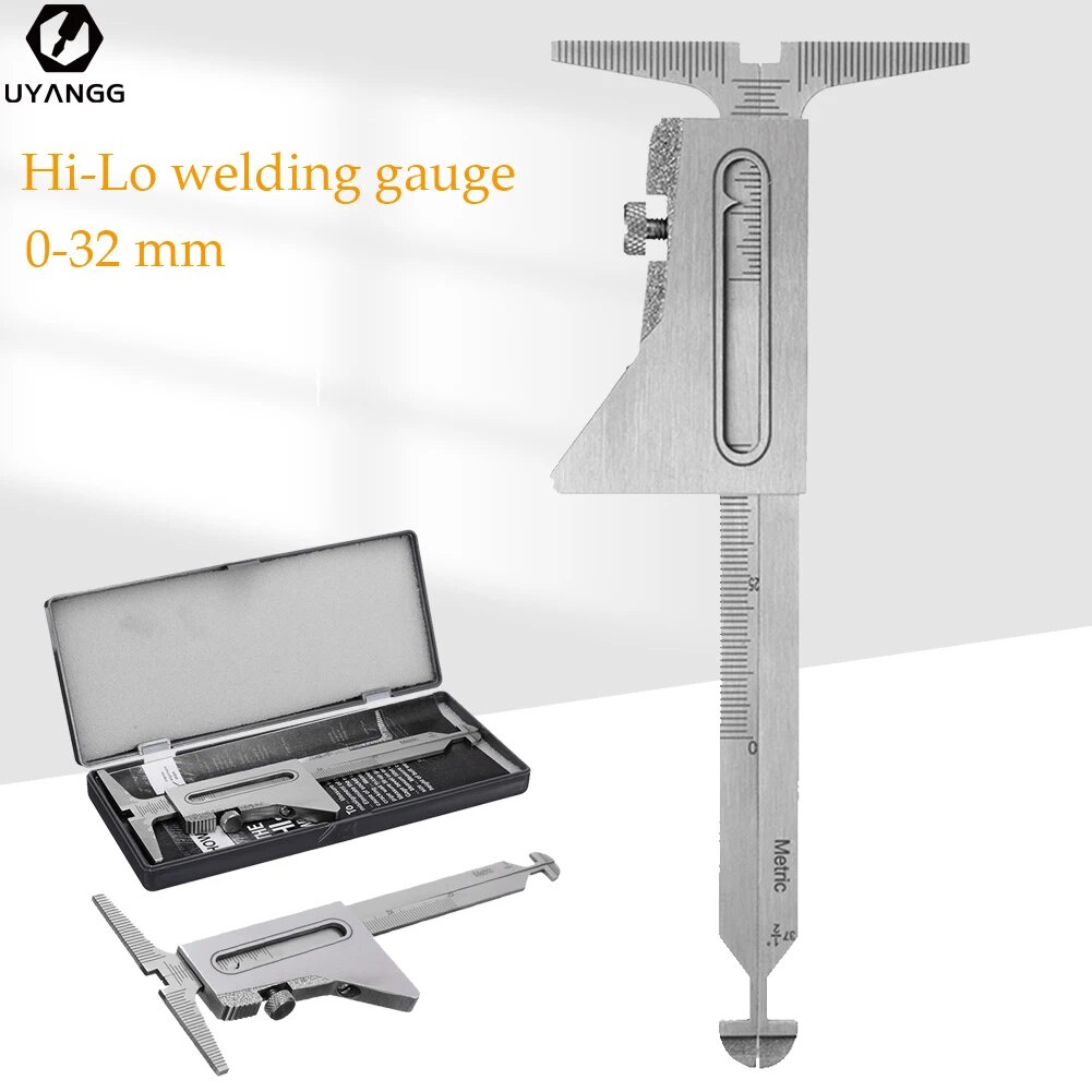 ♞HiLo Welding Gauge Metric Standard 032 mm Welding Inspection Gage
