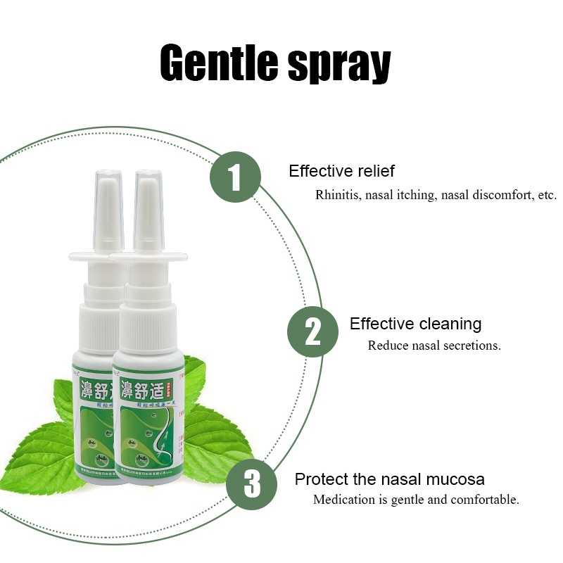 Herbal Nasal Sprays Chronic Rhinitis Sinusitis Spray Chinese Medicine