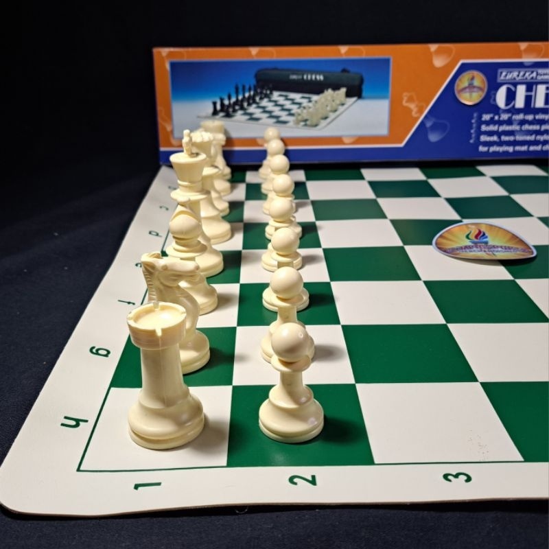 chess!Eureka Chess Mat Deluxe Set Authentic Shopee Philippines