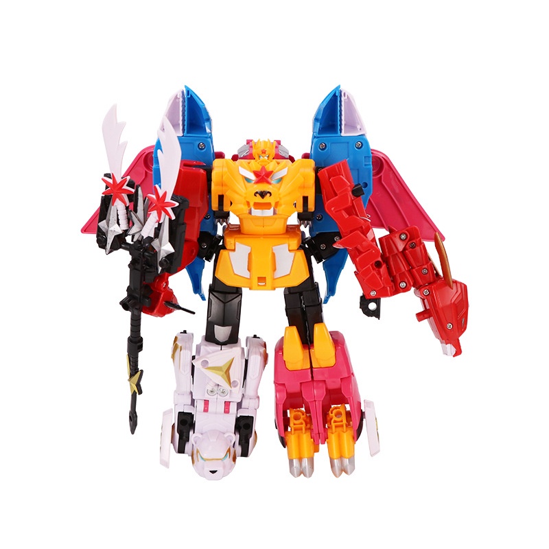 Genuine mythical beast King Kong toy sixbody transformation robot toy