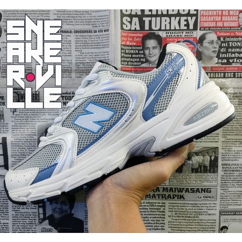 NEW BALANCE 530 TRAINER "STEEL BLUE" Shopee Philippines